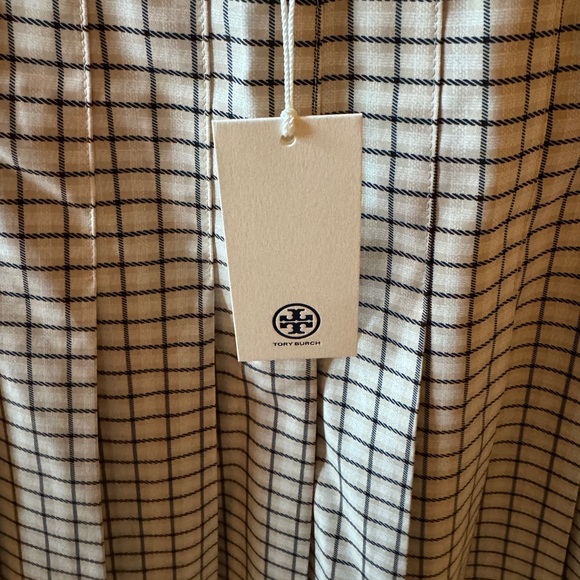 TORY BURCH PLEATED PRINTED TENNIS SKIRT - Picture 3 of 9